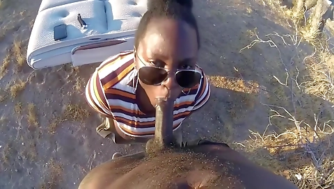 Ebony teen with big ass on camera getting fucked hard