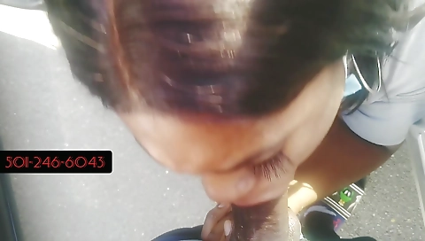 Ebony deepthroat brunette sucks her big dick 3d video