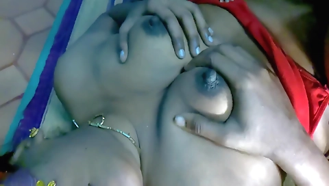 Big tits ebony babe with a sexy body in pov sex video