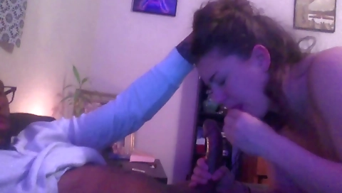 Ebony amateur milf gets her ass fucked deep throat