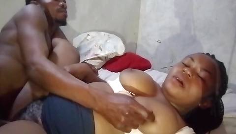 Ebony milf 18+ gets penetrated on camera in amateur video