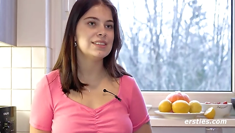 Ebony hottie is getting banged by two lesbian chicks