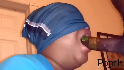 I'm fucking my chubby babe with an amateur cam video