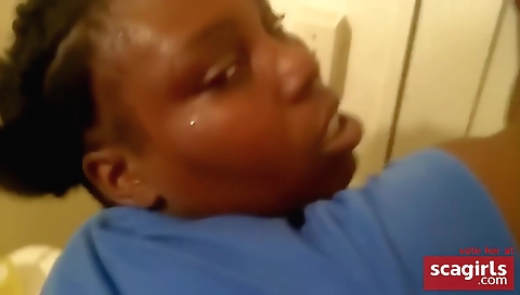 Big dick blowjob and hardcore sex on a bed for a bbw teen