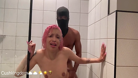 Michikomalandro Sucks Bbc Then Gets Anal Fucked In The Shower