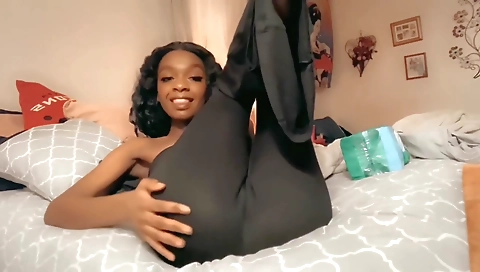 My ebony teen pussy is going to do the fetish for me