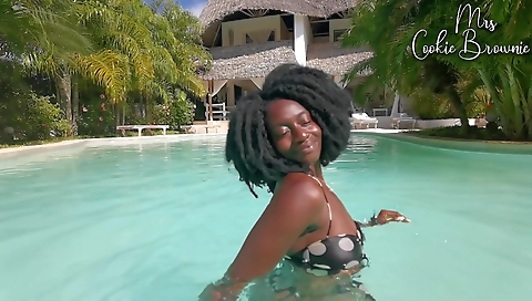 Sexy black pornstar in incredible brunette xxx video