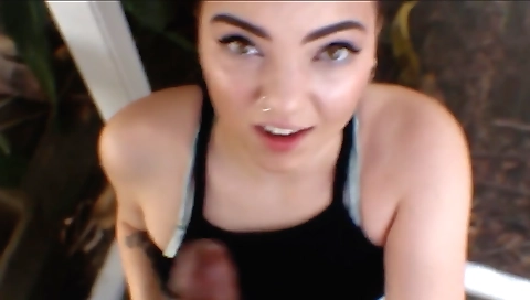 Interracial sex video with hot sex scenes and cumshot