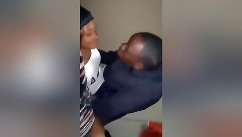 Ebony triplesex house-party sex tape by ebony babes