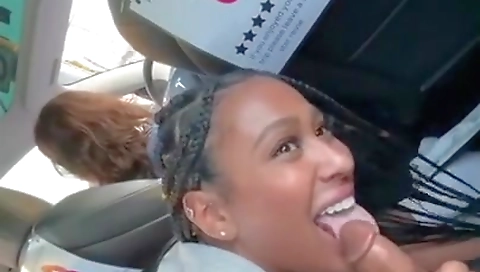 Big tit and huge ass black girl got caught fucking