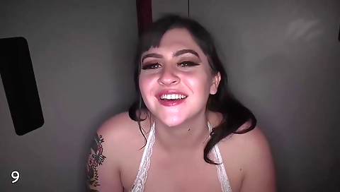 Ebony hottie is getting fucked in the bedroom by a black dude